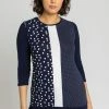 Roman Blue Contrast Spot Print Jersey Top 1 Roman Blue Contrast Spot Print Jersey Top -Roman Sales Shop unnamed file 8381