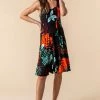 Roman Multi Tropical Print Panel Swing Dress 1 Roman Multi Tropical Print Panel Swing Dress -Roman Sales Shop unnamed file 845