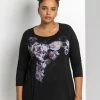 Roman Purple Curve Sparkle Embellished Floral Top 2 Roman Purple Curve Sparkle Embellished Floral Top -Roman Sales Shop unnamed file 8532