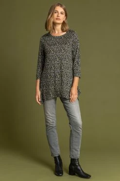 Roman Blue Ditsy Floral Print Hanky Hem Top 9 Roman Blue Ditsy Floral Print Hanky Hem Top -Roman Sales Shop unnamed file 8540