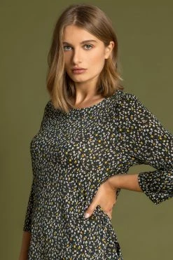 Roman Blue Ditsy Floral Print Hanky Hem Top 10 Roman Blue Ditsy Floral Print Hanky Hem Top -Roman Sales Shop unnamed file 8541