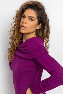 Roman Pink Longline Bardot Hanky Hem Top 12 Roman Pink Longline Bardot Hanky Hem Top -Roman Sales Shop unnamed file 8619