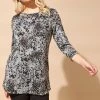 Roman Grey Originals Animal Print Pocket Detail Tunic 2 Roman Grey Originals Animal Print Pocket Detail Tunic -Roman Sales Shop unnamed file 8658