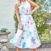 Roman Ivory Floral Print Midi Dress 2 Roman Ivory Floral Print Midi Dress -Roman Sales Shop unnamed file 866