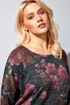 Roman Grey Floral Print Long Sleeve Top 10 Roman Grey Floral Print Long Sleeve Top -Roman Sales Shop unnamed file 8675