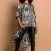 Roman Brown Animal Print Asymmetric Hem Top 2 Roman Brown Animal Print Asymmetric Hem Top -Roman Sales Shop unnamed file 8682