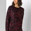 Roman Red Contrast Shimmer Stripe Print Top 2 Roman Red Contrast Shimmer Stripe Print Top -Roman Sales Shop unnamed file 8791