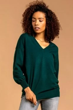 Roman Grey V-Neck Long Sleeve Jumper 16 Roman Grey V-Neck Long Sleeve Jumper -Roman Sales Shop unnamed file 8868