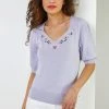 Roman Purple Floral Embroidered Sweetheart Jumper 1 Roman Purple Floral Embroidered Sweetheart Jumper -Roman Sales Shop unnamed file 8872