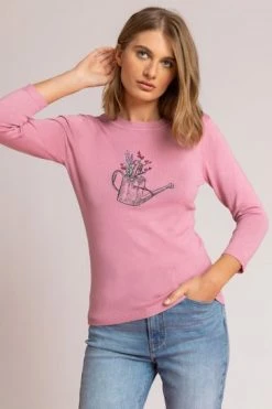 Roman Yellow Floral Motif Embroidered Jumper -Roman Sales Shop unnamed file 8975