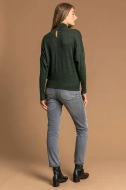 Roman Green Button Detail Turtle Neck Top 10 Roman Green Button Detail Turtle Neck Top -Roman Sales Shop unnamed file 8979