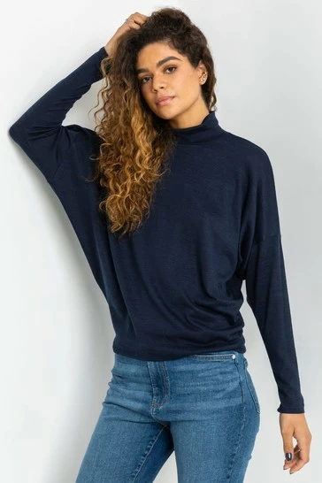 Roman Green Button Detail Turtle Neck Top 8 Roman Green Button Detail Turtle Neck Top - Image 6