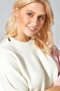 Roman Pink Colour Block Ribbed Jumper 10 Roman Pink Colour Block Ribbed Jumper -Roman Sales Shop unnamed file 9001