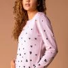 Roman Pink Heart Print Embellished Jumper 2 Roman Pink Heart Print Embellished Jumper -Roman Sales Shop unnamed file 9012