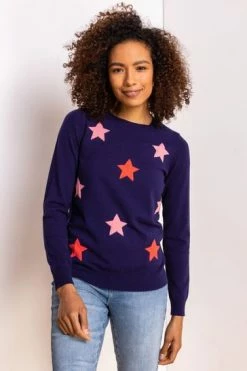 Roman Grey Star Print Crew Neck Jumper 19 Roman Grey Star Print Crew Neck Jumper -Roman Sales Shop unnamed file 9071