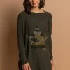 Roman Green Star Camo Embellished Jumper 2 Roman Green Star Camo Embellished Jumper -Roman Sales Shop unnamed file 9072
