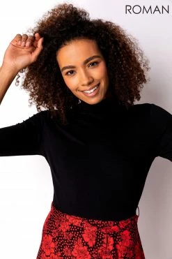 Roman Red Floral Print Fit And Flare Dress 10 Roman Red Floral Print Fit And Flare Dress -Roman Sales Shop unnamed file 91