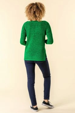 Roman Green Textured Slash Neck Jumper 9 Roman Green Textured Slash Neck Jumper -Roman Sales Shop unnamed file 9174