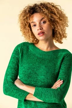 Roman Green Textured Slash Neck Jumper 10 Roman Green Textured Slash Neck Jumper -Roman Sales Shop unnamed file 9175