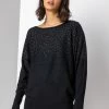 Roman Black Sparkle Embellished Wide Hem Jumper 2 Roman Black Sparkle Embellished Wide Hem Jumper -Roman Sales Shop unnamed file 9187