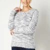Roman Blue Originals Fluffy Yarn Knitted Jumper -Roman Sales Shop unnamed file 9192