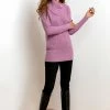 Roman Purple Textured Cowl Neck Tunic Jumper 1 Roman Purple Textured Cowl Neck Tunic Jumper -Roman Sales Shop unnamed file 9233