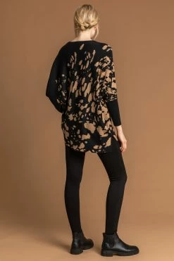 Roman Neutral Relaxed Abstract Print Jumper 14 Roman Neutral Relaxed Abstract Print Jumper -Roman Sales Shop unnamed file 9340