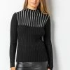 Roman Black Sparkle Embellished High Neck Jumper -Roman Sales Shop unnamed file 9350