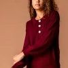 Roman Red Button Detail Polo Jumper -Roman Sales Shop unnamed file 9366