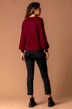 Roman Red Button Detail Polo Jumper 10 Roman Red Button Detail Polo Jumper -Roman Sales Shop unnamed file 9368