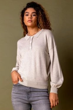 Roman Red Button Detail Polo Jumper 13 Roman Red Button Detail Polo Jumper -Roman Sales Shop unnamed file 9371