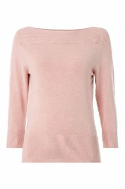 Roman Pink Slash Neck Jumper 11 Roman Pink Slash Neck Jumper -Roman Sales Shop unnamed file 9401