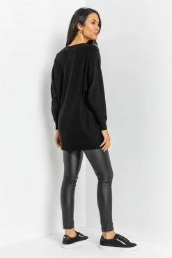 Roman Black Animal Embellished Heart Jumper 10 Roman Black Animal Embellished Heart Jumper -Roman Sales Shop unnamed file 9421