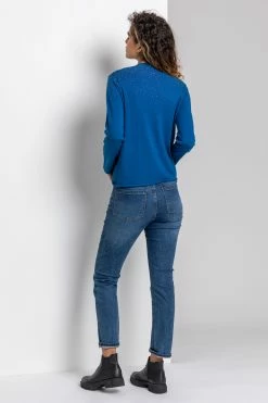 Roman Blue Diamante Long Sleeve Jumper 10 Roman Blue Diamante Long Sleeve Jumper -Roman Sales Shop unnamed file 9461