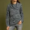 Roman Grey Textured Cowl Neck Jumper 2 Roman Grey Textured Cowl Neck Jumper -Roman Sales Shop unnamed file 9520