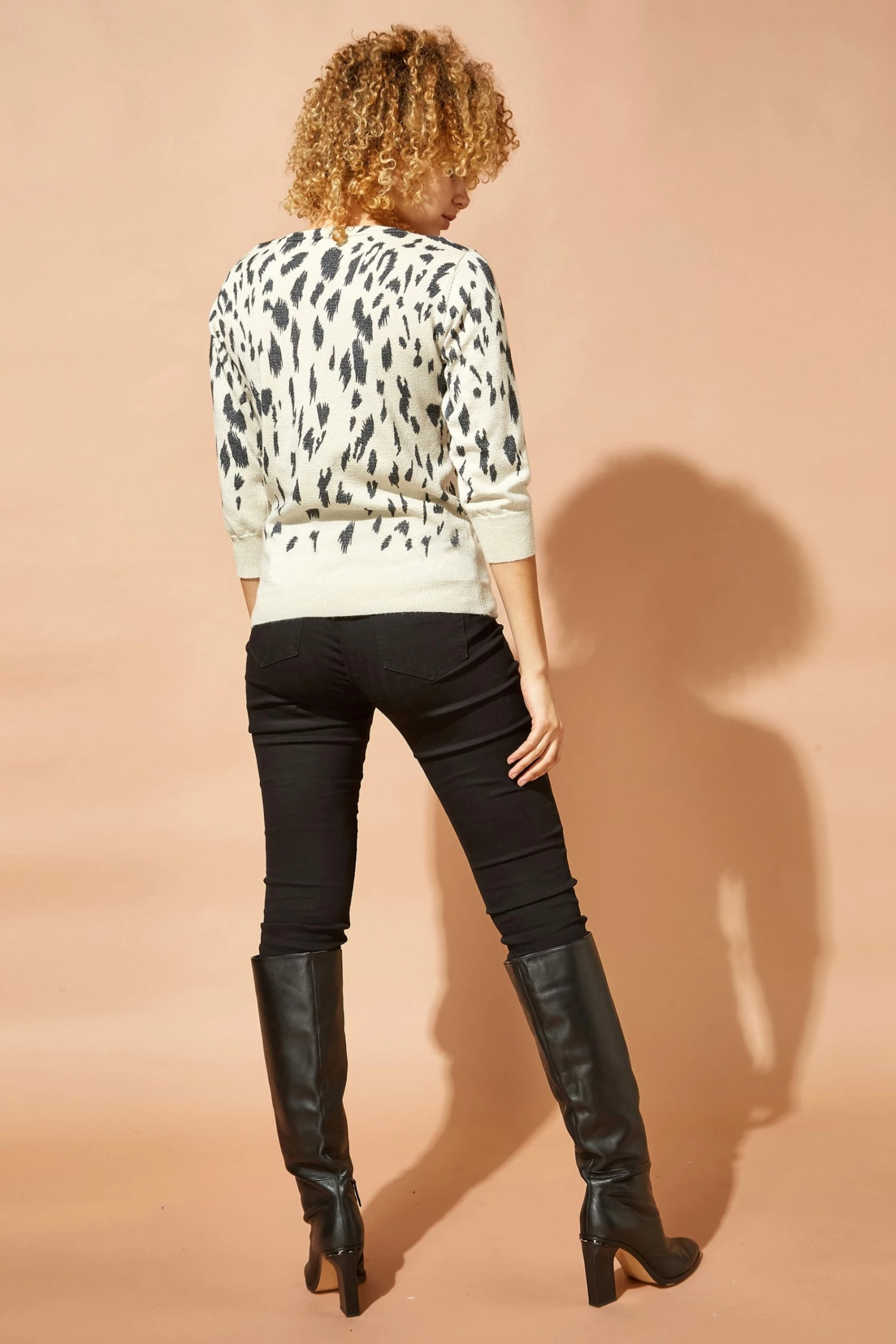 Roman Stone Animal Print Jumper 5 Roman Stone Animal Print Jumper - Image 3