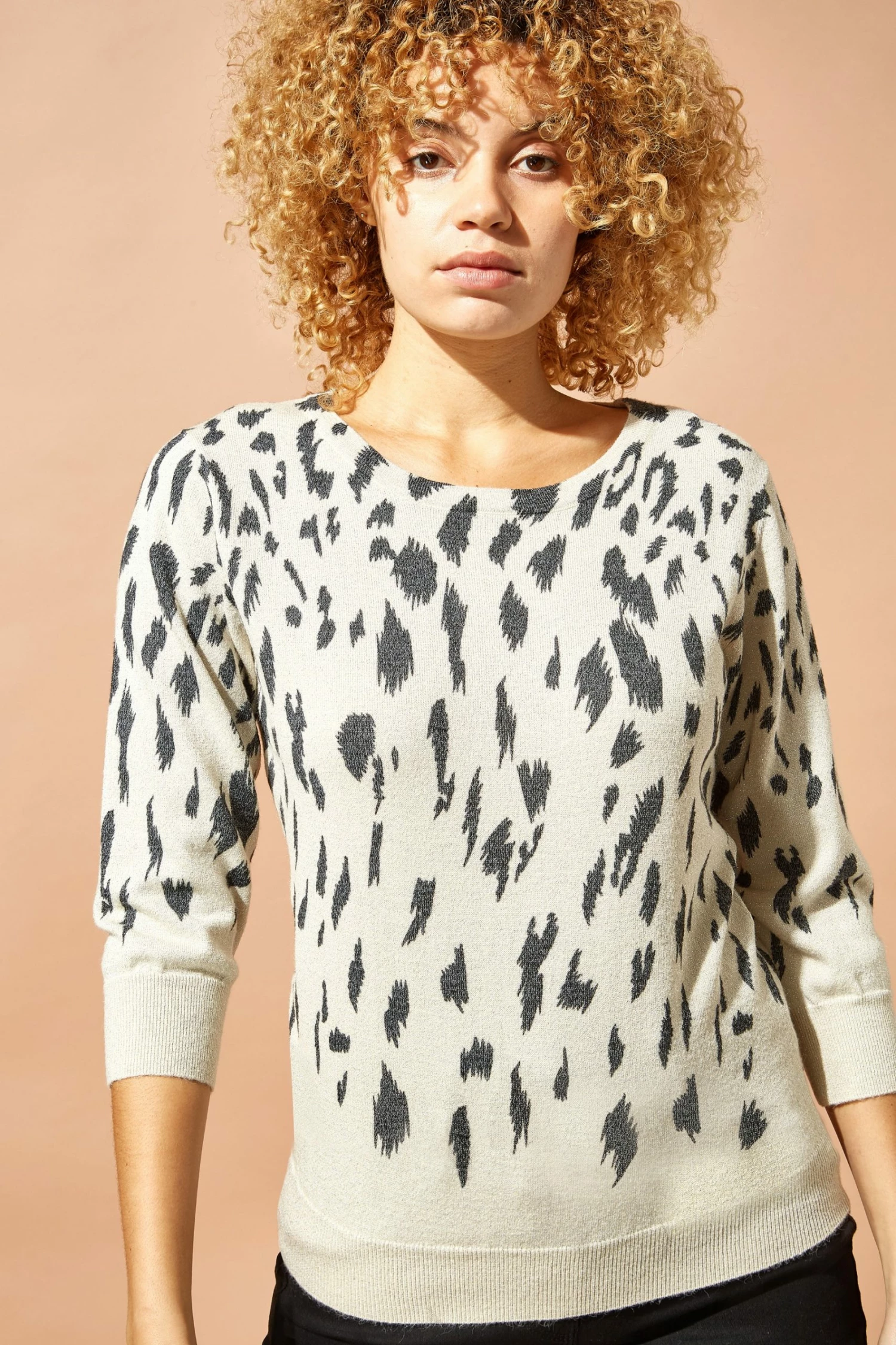 Roman Stone Animal Print Jumper 6 Roman Stone Animal Print Jumper - Image 4