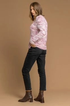 Roman Pink Fluffy Yarn Jumper 10 Roman Pink Fluffy Yarn Jumper -Roman Sales Shop unnamed file 9552