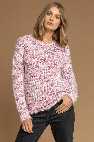 Roman Pink Fluffy Yarn Jumper 8 Roman Pink Fluffy Yarn Jumper - Image 6