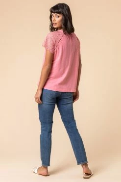 Roman Pink Embroidered Sleeve Jersey T-Shirt 8 Roman Pink Embroidered Sleeve Jersey T-Shirt -Roman Sales Shop unnamed file 9721