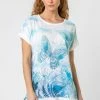 Roman Blue Butterfly Embelished Print T-Shirt 2 Roman Blue Butterfly Embelished Print T-Shirt -Roman Sales Shop unnamed file 9776