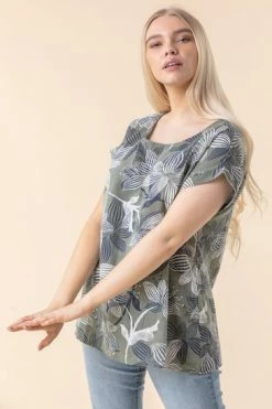 Roman Red Floral Print Cap Sleeve Top 15 Roman Red Floral Print Cap Sleeve Top -Roman Sales Shop unnamed file 9786