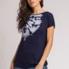 Roman Blue Embellished Tie Dye Print T-Shirt 1 Roman Blue Embellished Tie Dye Print T-Shirt -Roman Sales Shop unnamed file 9800