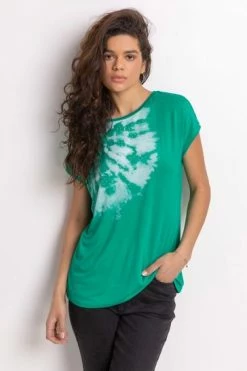 Roman Blue Embellished Tie Dye Print T-Shirt 15 Roman Blue Embellished Tie Dye Print T-Shirt -Roman Sales Shop unnamed file 9806