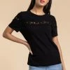 Roman Black Lace Detail Jersey T-Shirt 2 Roman Black Lace Detail Jersey T-Shirt -Roman Sales Shop unnamed file 9853