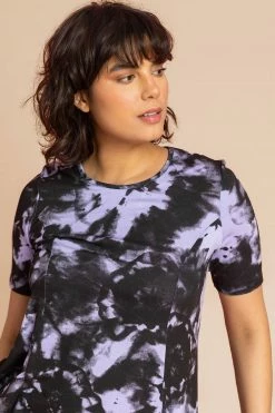 Roman Purple Tie Dye Print Pocket Top 15 Roman Purple Tie Dye Print Pocket Top -Roman Sales Shop unnamed file 9950