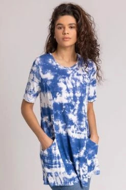 Roman Purple Tie Dye Print Pocket Top 21 Roman Purple Tie Dye Print Pocket Top -Roman Sales Shop unnamed file 9956